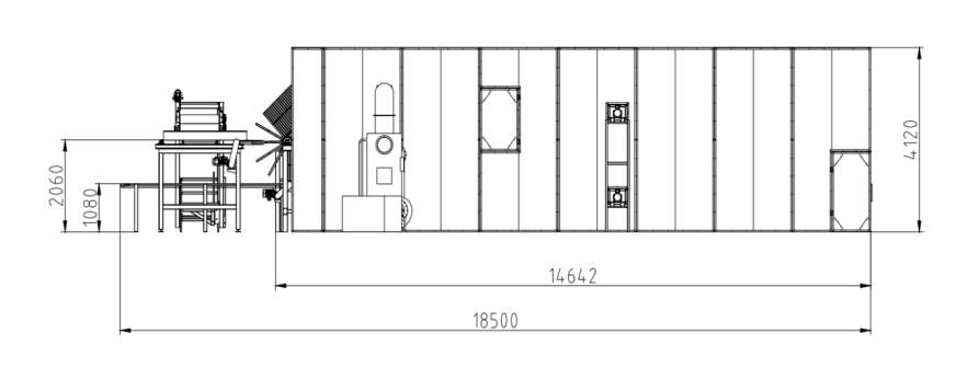 pengering veneer vertikal